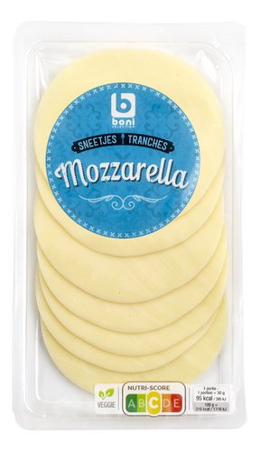 BONI mozzarella tranches 150g