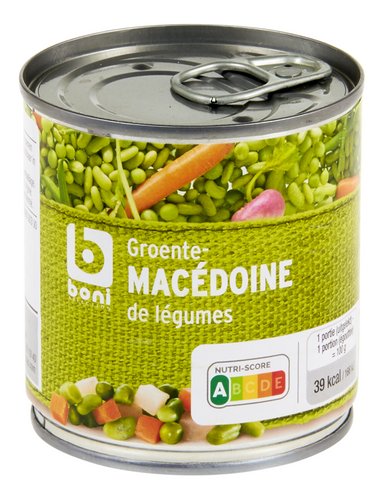 BONI macédoine de légumes cons 200g