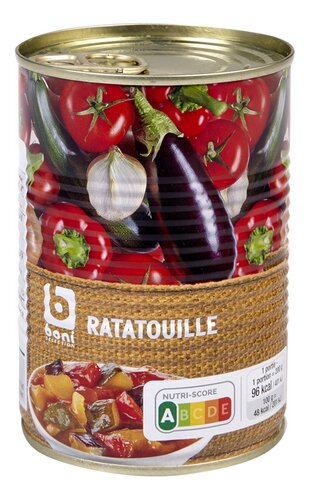 BONI ratatouille conserve 385g