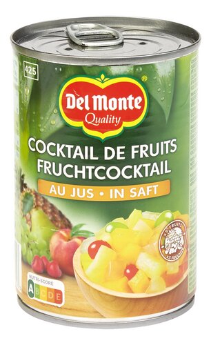 DEL MONTE salade fruits jus cons 415g