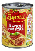 ZAPETTI ravioli pur boeuf conserve 800g