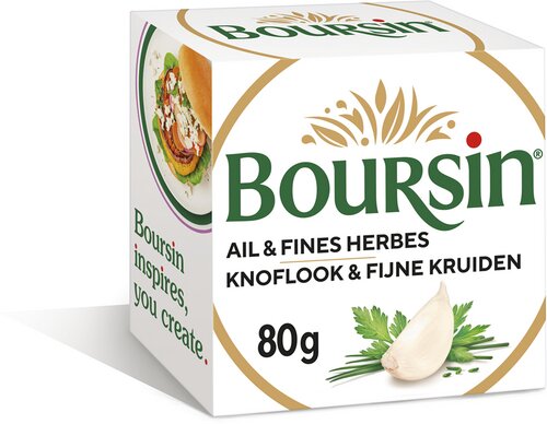 BOURSIN ail & fines herbes 80g