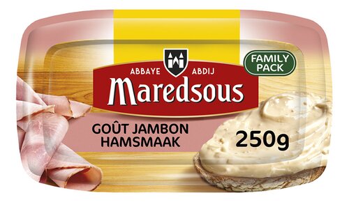 MAREDSOUS fromage à tartiner jambon 250g