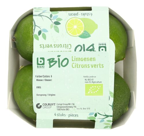 BONI BIO Citron vert 4pc